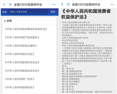 了解相应的权益法规